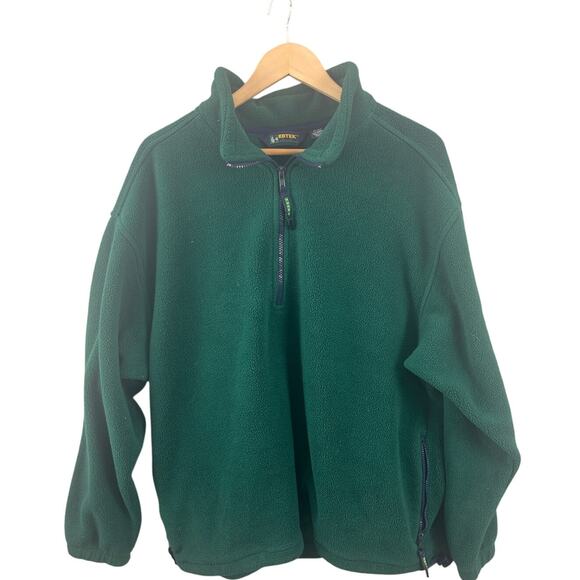 Eddie Bauer Other - Eddie Bauer EBTEK Polartec Fleece Pullover Green Half Zip Men’s